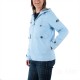 Ciré à capuche DORIS pour femme coloris Glacier (bleu ciel)