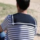 T-shirt à col marin FECAMP Adulte - Coton léger