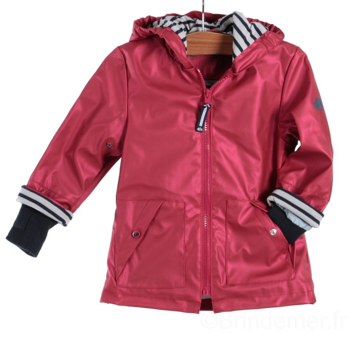 Ciré long doublé polaire DONA Enfant - Métal rouge