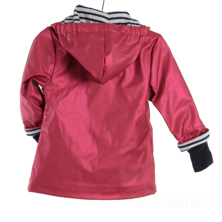 Ciré long doublé polaire DONA Enfant - Métal rouge