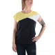 Tee-shirt tricolore pour femme TROPIC - marine/jaune/blanc