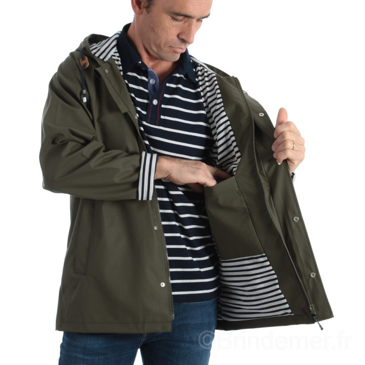 Ciré marin imperméable mixte ANTONIO - coloris Kaki