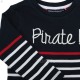 Tee-shirt manches longues PIRATE - Marine / rouge