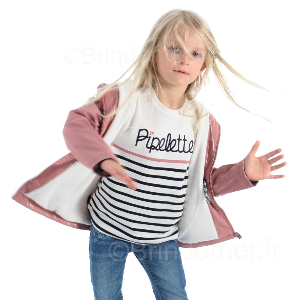 Veste De Pluie Enfant Imperméable à Capuche - Léger, PU, Pour Fille 3-14 Ans, école Et Jeux Extérieurs