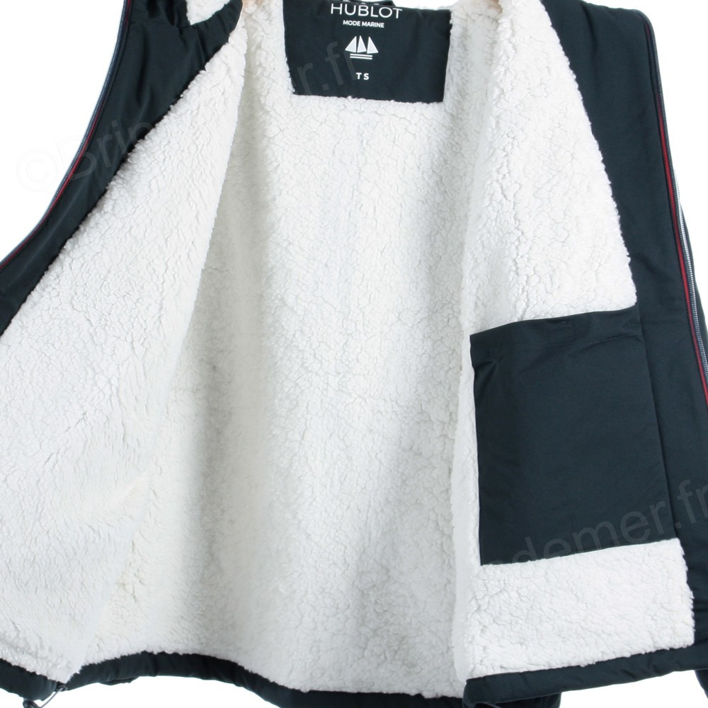 Peignoir Imperméable Unisexe Catalonia - Poncho Surf Coupe-vent Doublure Sherpa - Taille L-XL Noir