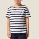 T-Shirt marin ENFANT à manches courtes REGATE blanc/marine