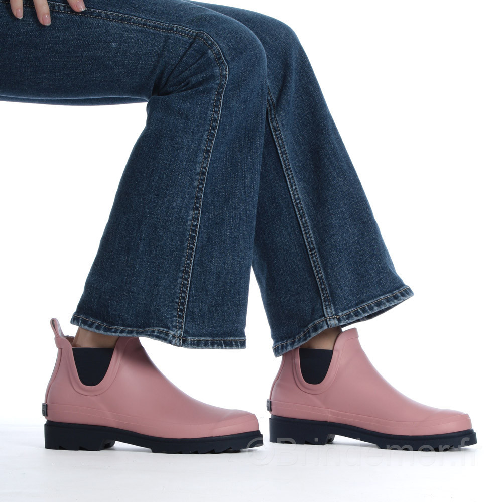 Bottes de jardn pour femme, bottes de plue courtes à la chevlle et Bottes de jardn pour femme, bottes de plue courtes à la chevlle et