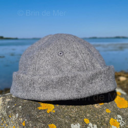 Bonnet Docker Jaune En Laine - Mode Marin Miki, Taille Unique, Nyls Création