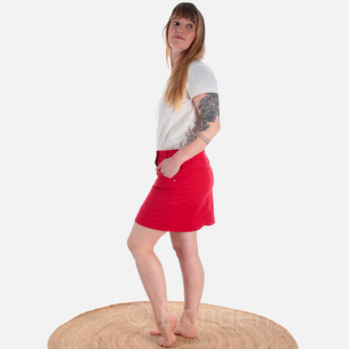 Jupe-short à pont pour femme été - Esprit de la Mer
