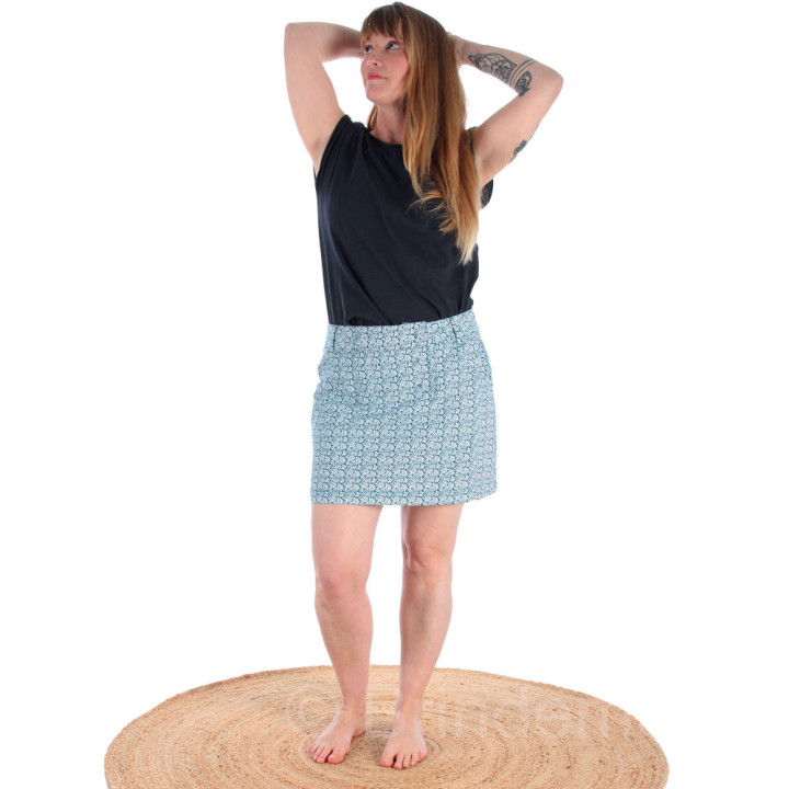 Jupe-short à pont pour femme été - Esprit de la Mer