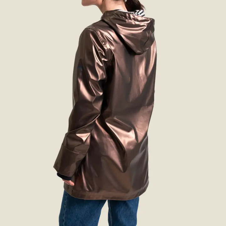 Ciré femme 3/4 à capuche doublé polaire DANIA