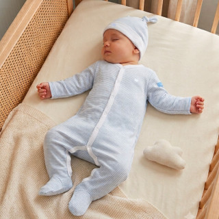 Set Pyjama et bonnet Week-end à La Mer 100% Coton DODO PYJ