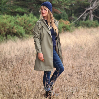 Veste imperméable femme d'hiver modèle ISTAP, Tantä Rainwear