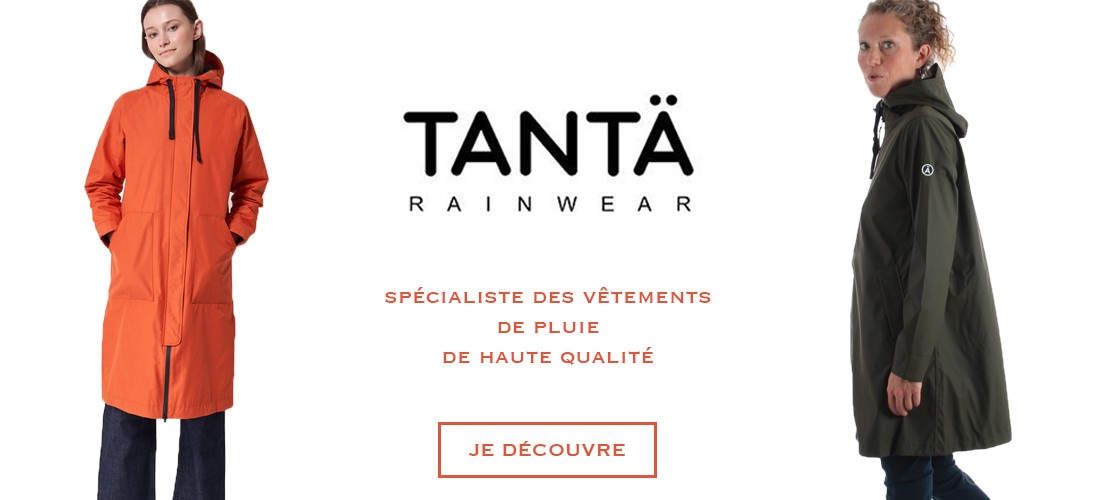 Vêtements de pluie de la marque TANTÄ RAINWEAR